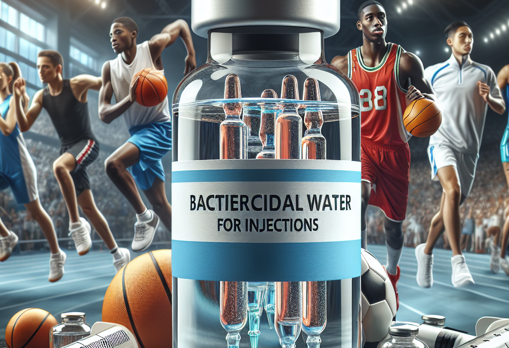 Acqua battericida per iniezioni: un nuovo approccio nella farmacologia sportiva