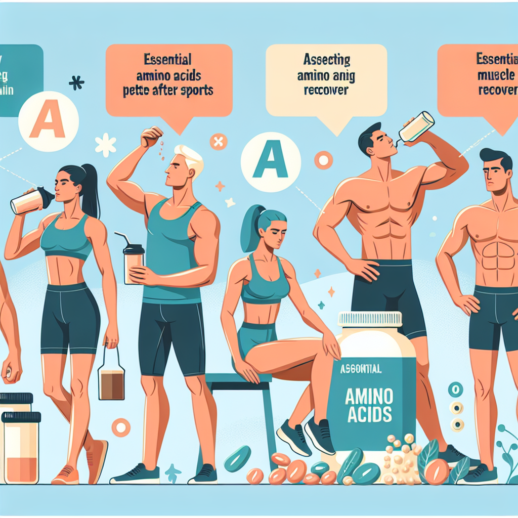 Aminoacidi essenziali per il recupero muscolare dopo lo sport