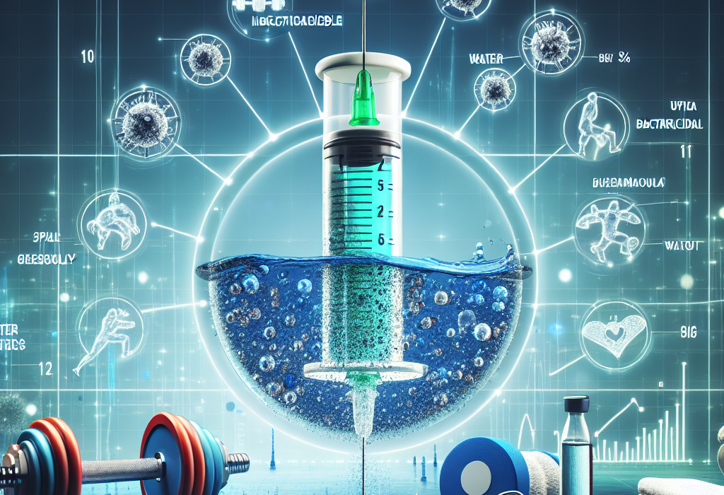Acqua battericida per iniezioni: il futuro della farmacologia sportiva
